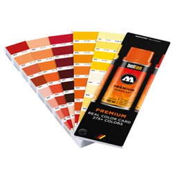 Веер-палитра Molotow Premium Real Color Card - фото 11344
