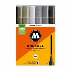 Набор маркеров Molotow One4all 227HS 4 мм. 6 шт. Grey Set kUM6SA9ZjK5G9A1rqMQVg1 - фото 12603