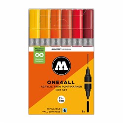 Набор маркеров Molotow One4all Twin 6 шт. Hot Set tXYv4Ncgj2csn5a4WbmFw0 - фото 12614