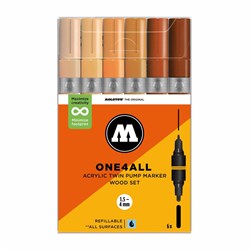 Набор маркеров Molotow One4all Twin 6 шт. Wood Set fMGgYKYAiN0ZcAtabB6kV1 - фото 12622