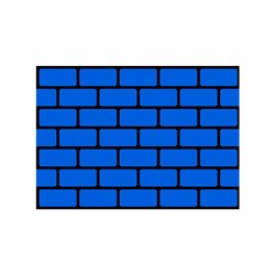 Стикер Flux Eggshell Brick Blue PxMGztvwh32GeAMj3Na-h0 - фото 12699