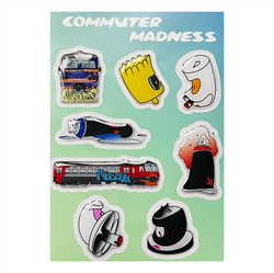 Стикерпак 3D "Commuter Madness" 1 ykuzhYBLhH6DgLqqPYwqI0