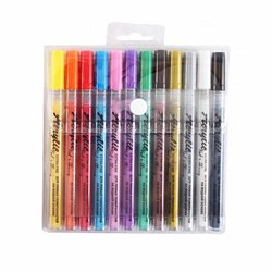 Набор маркеров Fat&Skinny Acrylic 1 мм. 12 шт. Main JGkaNajdjpPR8Qe0y-qP-3