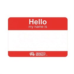 Стикер Hello my name is GM fo9b2coQjDNLvvbmSIx1q2