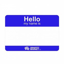 Стикер Hello my name is GM fo9b2coQjDNLvvbmSIx1q2