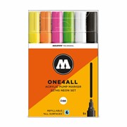 Набор маркеров Molotow One4all 227HS 4 мм. 6 шт. Neon Set JjD0LKC6hsbkoW4TAFsvO2