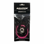 Набор браслетов Molotow 2 шт. черный/розовый