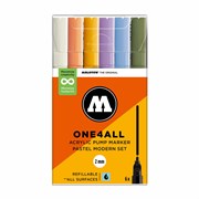 Набор маркеров Molotow One4all 127HS 2 мм. 6 шт. Pastel Modern Set 7KKUwJ4ijUWrxISsP1zmS0