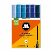 Набор маркеров Molotow One4all 227HS 4 мм. 6 шт. Blue Set fSYIyXIPiXuLwRPG-9d802