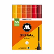 Набор маркеров Molotow One4all 227HS 4 мм. 6 шт. Hot Set 4VztttDVhMS3L5zwM91Xl3