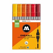 Набор маркеров Molotow One4all Twin 6 шт. Hot Set tXYv4Ncgj2csn5a4WbmFw0