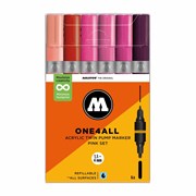 Набор маркеров Molotow One4all Twin 6 шт. Pink Set LlHwKn8-iqhJuay1tBE8T0