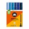 Набор маркеров Molotow One4all 227HS 4 мм. 6 шт. Blue Set fSYIyXIPiXuLwRPG-9d802 - фото 12601